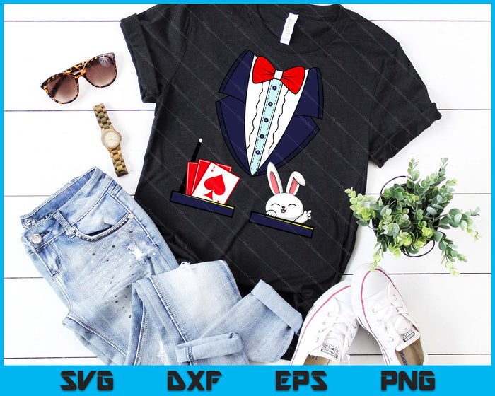 Magician Costume Halloween Magic Show Men Women Kids Boys SVG PNG Digital Cutting Files Magician Costume Halloween Magic Show Men Women Kids Boys SVG PNG Digital Cutting Files