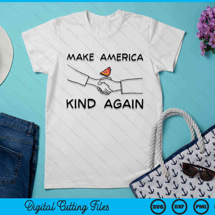 Make America Kind Again Shaking Hands SVG PNG Digital Cutting Files Make America Kind Again Shaking Hands SVG PNG Digital Cutting Files