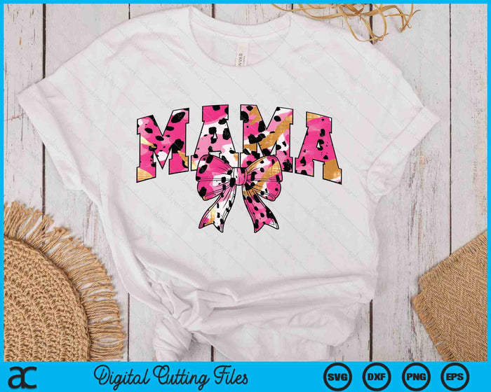 Mama Coquette Bow Mom Life Mothers Day SVG PNG Digital Printable Files Mama Coquette Bow Mom Life Mothers Day SVG PNG Digital Printable Files