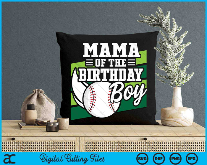 Mama van de verjaardag jongen honkbal minnaar verjaardag SVG PNG digitale snijbestanden  Mama van de verjaardag jongen honkbal minnaar verjaardag SVG PNG digitale snijbestanden