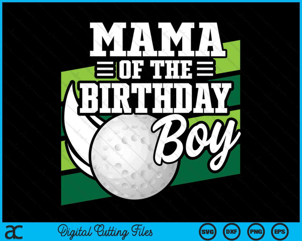 Mama Of The Birthday Boy Hockey Lover Birthday SVG PNG Digital Printable Files