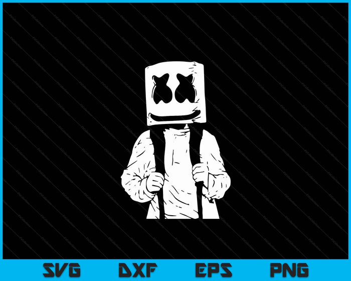 Marshmallow Man Halloween Costume Happy Face Boy Man SVG PNG Digital Cutting Files Marshmallow Man Halloween Costume Happy Face Boy Man SVG PNG Digital Cutting Files