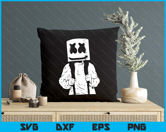 Marshmallow Man Halloween Costume Happy Face Boy Man SVG PNG Digital Cutting Files Marshmallow Man Halloween Costume Happy Face Boy Man SVG PNG Digital Cutting Files