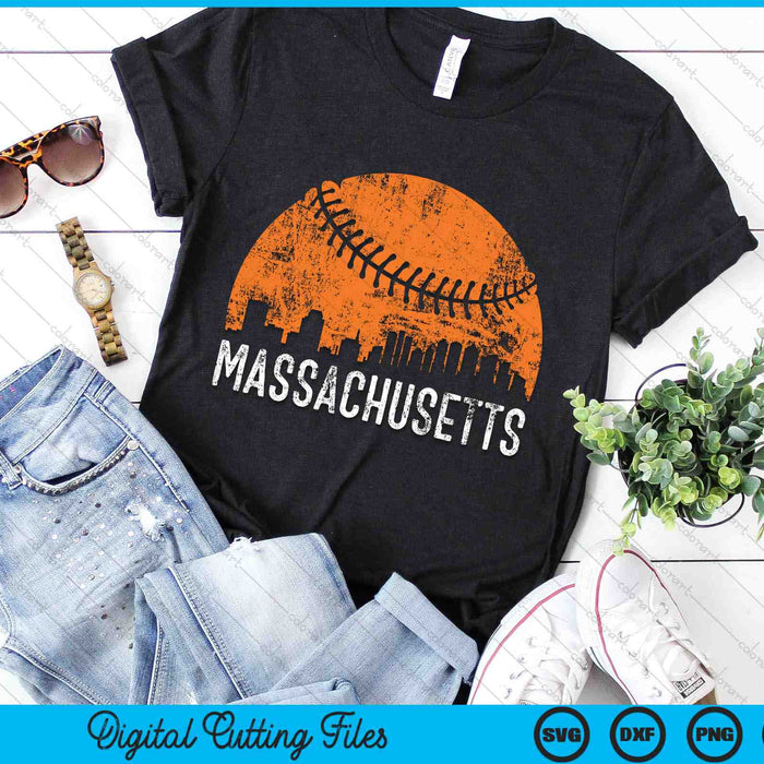 Massachusetts Skyline Massachusetts Baseball SVG PNG Digital Cutting Files Massachusetts Skyline Massachusetts Baseball SVG PNG Digital Cutting Files