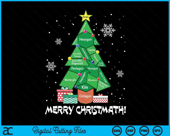 Math Teacher Polygon Christmas Tree Geometry Merry Christmas SVG PNG Digital Printable Files Math Teacher Polygon Christmas Tree Geometry Merry Christmas SVG PNG Digital Printable Files