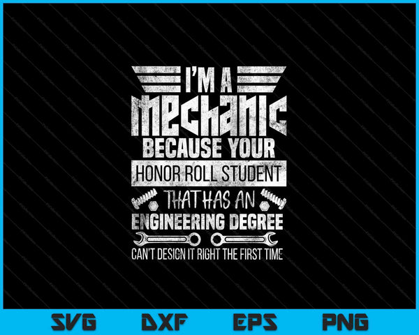 Mechanic Car Guy Mechanics DIY Handyman Garage Repair Shop SVG PNG Digital Cutting Files