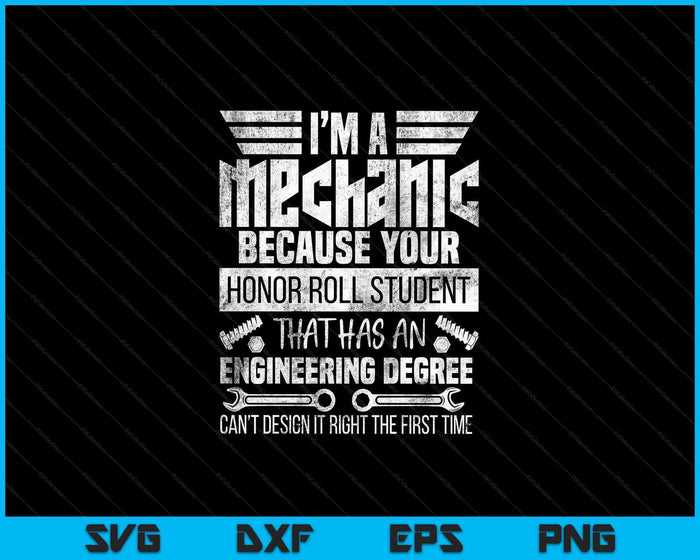Mechanic Car Guy Mechanics DIY Handyman Garage Repair Shop SVG PNG Digital Cutting Files
