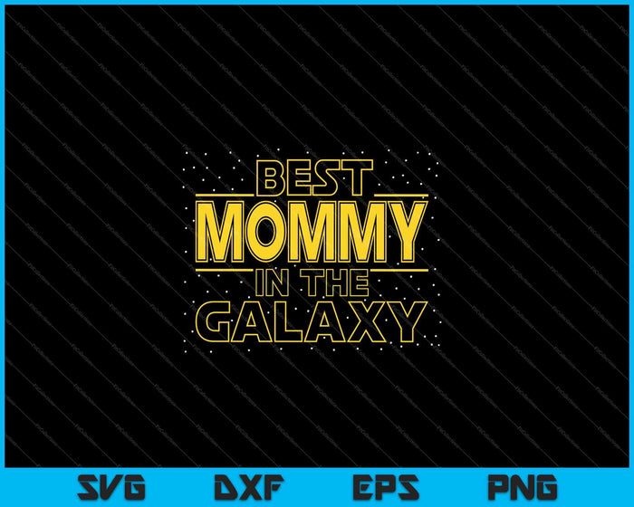 Mens Mommy Shirt Gift for New Mommy, Best Mommy in the Galaxy  Digital Artwork