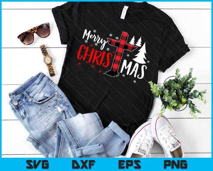 Merry Christmas Christians Buffalo Plaid SVG PNG Digital Printable Files Merry Christmas Christians Buffalo Plaid SVG PNG Digital Printable Files