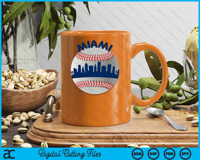 Miami Baseball Team Fans of Space City SVG PNG Cutting Printable Files Miami Baseball Team Fans of Space City SVG PNG Cutting Printable Files