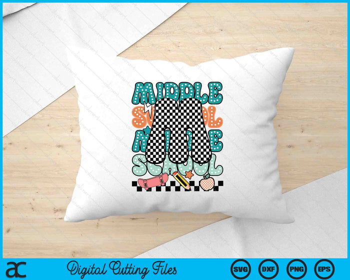 Middle School Dude Back To School For Boys SVG PNG Digital Printable Files Middle School Dude Back To School For Boys SVG PNG Digital Printable Files