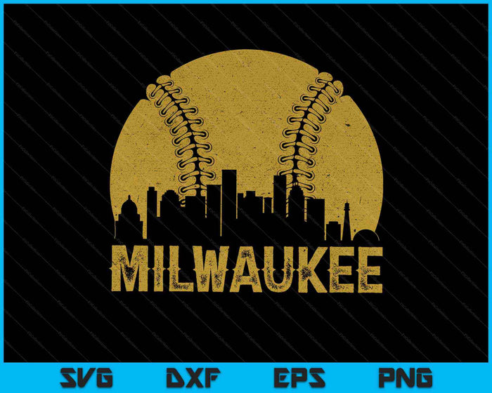 Funny Milwaukee Baseball Fan SVG PNG Cutting Printable Files Funny Milwaukee Baseball Fan SVG PNG Cutting Printable Files