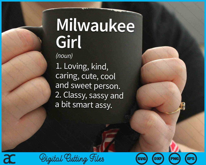 Milwaukee Girl WI Wisconsin Home Roots SVG PNG Archivo de corte digital Milwaukee Girl WI Wisconsin Home Roots SVG PNG Archivo de corte digital