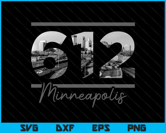 Minneapolis 612 Area Code Skyline Minnesota Vintage SVG PNG Cutting Printable Files Minneapolis 612 Area Code Skyline Minnesota Vintage SVG PNG Cutting Printable Files