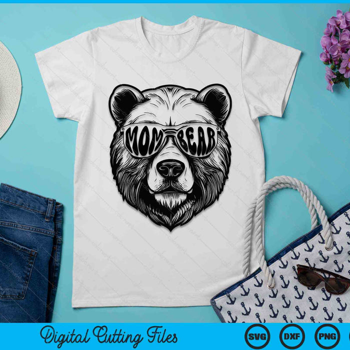 Mom Bear With Sunglasses Mother Bear Mom Bear SVG PNG Digital Cutting Files Mom Bear With Sunglasses Mother Bear Mom Bear SVG PNG Digital Cutting Files