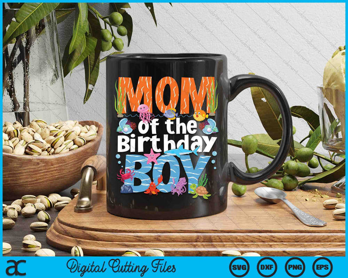 Aunt Under Sea Birthday Boy Ocean Sea Animals Themed SVG PNG Digital Cutting Files Aunt Under Sea Birthday Boy Ocean Sea Animals Themed SVG PNG Digital Cutting Files