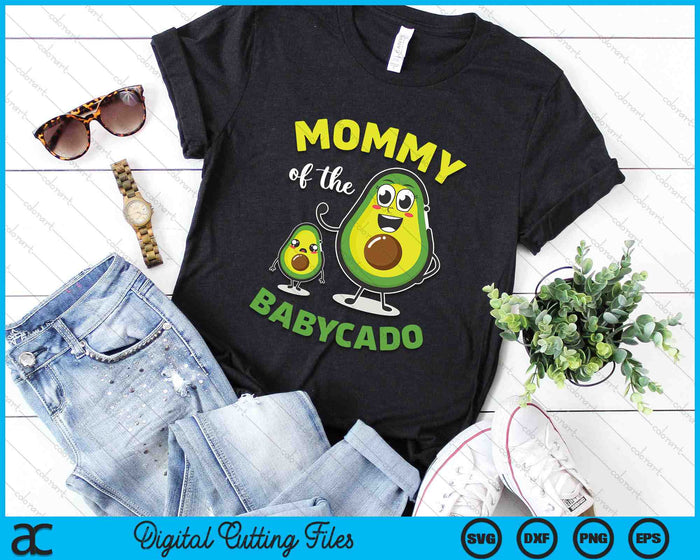 Mama van de Babycado Avocado familie bijpassende SVG PNG digitale afdrukbare bestanden Mama van de Babycado Avocado familie bijpassende SVG PNG digitale afdrukbare bestanden