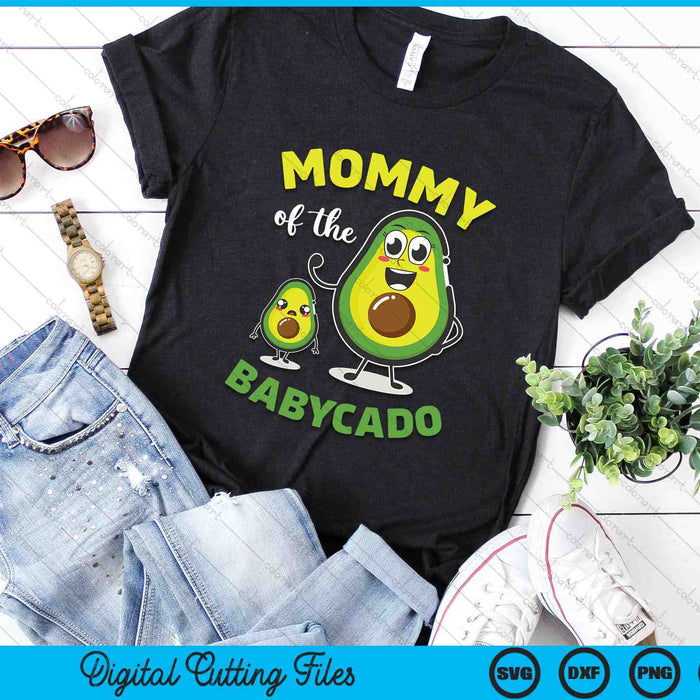Mommy Of The Babycado Avocado Family Matching SVG PNG Digital Printable Files
