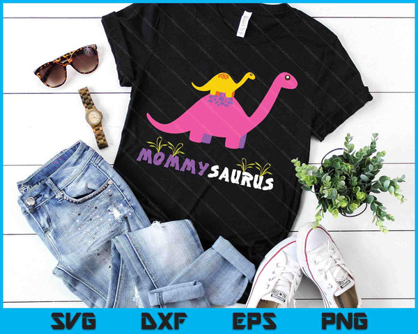 Mommysaurus Shirt Cute Mother Dinosaur Mommy Saurus Matching SVG PNG Digital Printable Files