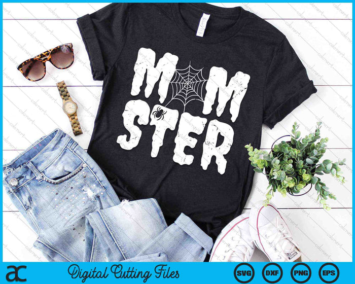 Momster Monster Mom Halloween SVG PNG Digital Cutting Files Momster Monster Mom Halloween SVG PNG Digital Cutting Files