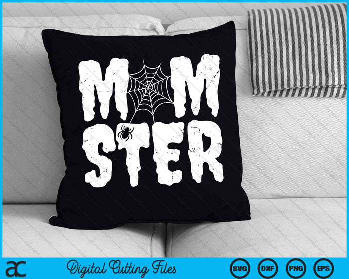 Momster Monster Mom Halloween SVG PNG Digital Cutting Files Momster Monster Mom Halloween SVG PNG Digital Cutting Files
