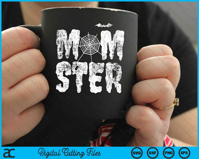 Momster Monster Mom Halloween Funny SVG PNG Digital Cutting Files Momster Monster Mom Halloween Funny SVG PNG Digital Cutting Files