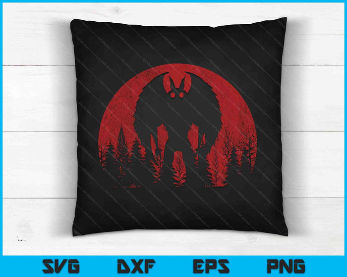 Mothman Moon Cryptozoology Cryptid SVG PNG Digital Cutting Files Mothman Moon Cryptozoology Cryptid SVG PNG Digital Cutting Files