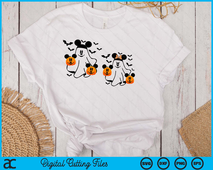 Mouse Ghost Halloween SVG PNG Digital Cutting Files Mouse Ghost Halloween SVG PNG Digital Cutting Files