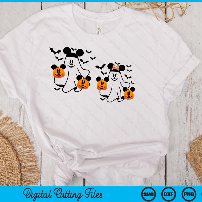 Mouse Ghost Halloween SVG PNG Digital Cutting Files Mouse Ghost Halloween SVG PNG Digital Cutting Files