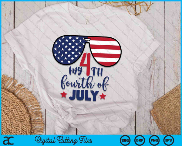 My 4th Fourth Of July SVG PNG Digital Cutting Files