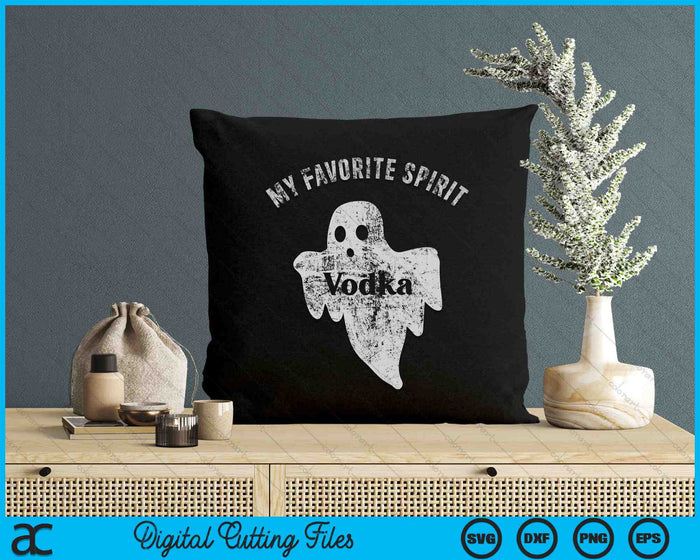 My Favorite Spirit Vodka Funny Halloween Ghost SVG PNG Digital Cutting Files My Favorite Spirit Vodka Funny Halloween Ghost SVG PNG Digital Cutting Files