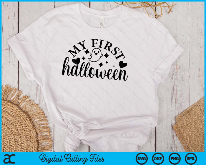 My First Halloween Boo SVG PNG Digital Cutting Files My First Halloween Boo SVG PNG Digital Cutting Files