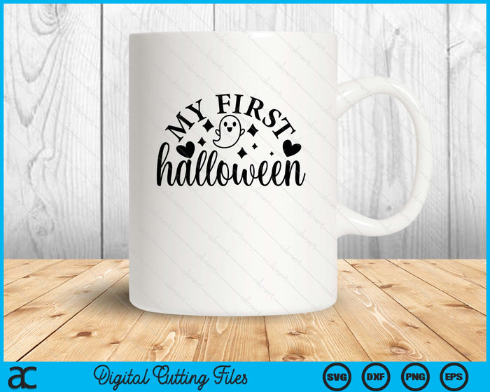 My First Halloween Boo SVG PNG Digital Cutting Files My First Halloween Boo SVG PNG Digital Cutting Files
