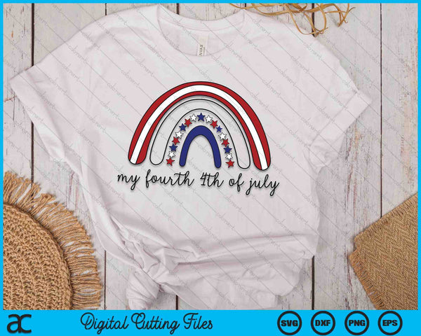 My Fourth 4th Of July SVG PNG Digital Cutting Files