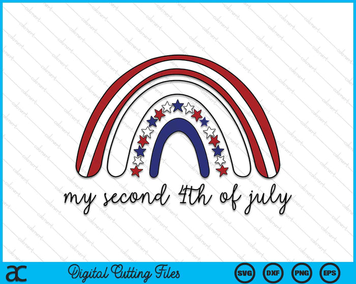 My Second 4th Of July SVG PNG Digital Cutting Files My Second 4th Of July SVG PNG Digital Cutting Files