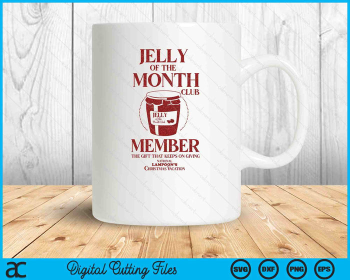 National Lampoon's Christmas Vacation Jelly Of The Month SVG PNG Digital Printable Files National Lampoon's Christmas Vacation Jelly Of The Month SVG PNG Digital Printable Files