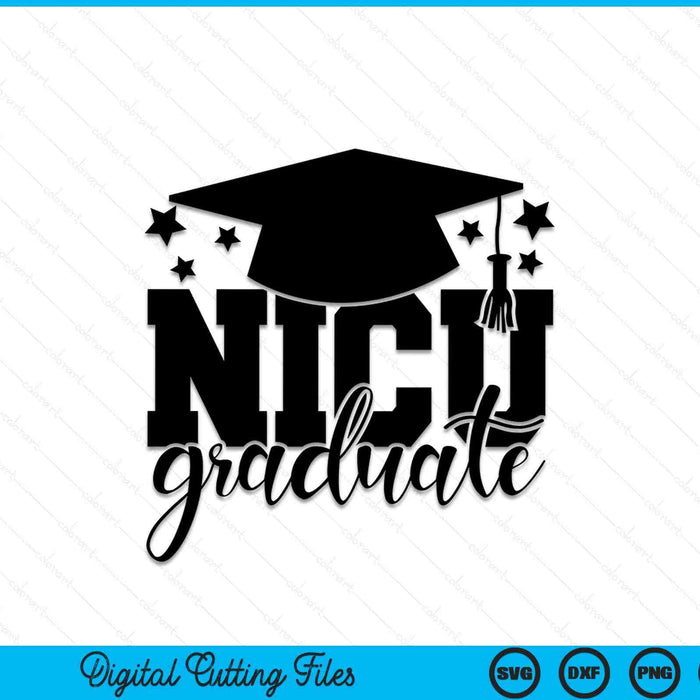 Nicu Graduate SVG PNG Cutting Printable Files