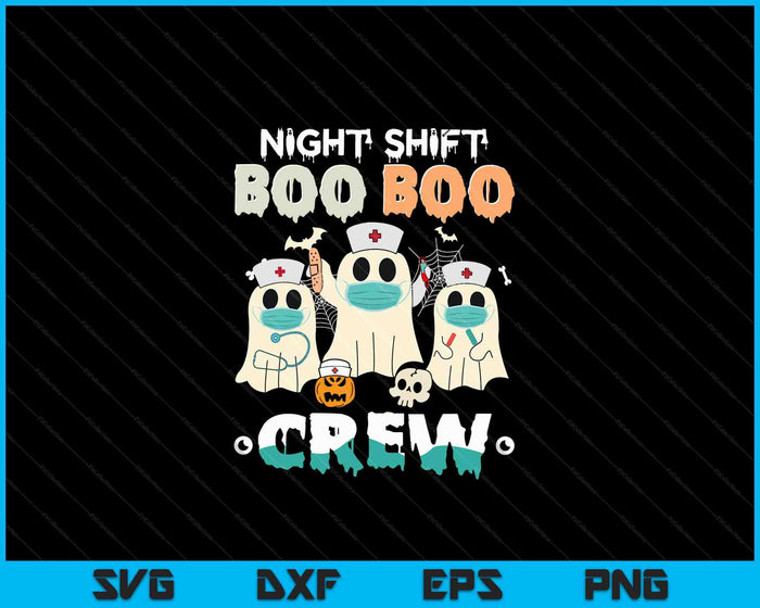 Night Shift Nurse Cute Health Worker Halloween Ghost Nurse SVG PNG Digital Cutting Files Night Shift Nurse Cute Health Worker Halloween Ghost Nurse SVG PNG Digital Cutting Files
