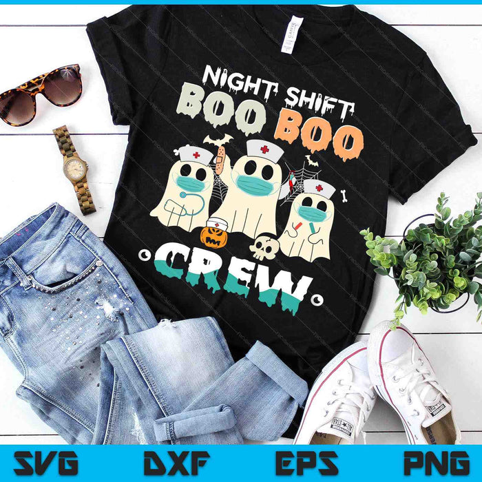 Night Shift Nurse Cute Health Worker Halloween Ghost Nurse SVG PNG Digital Cutting Files Night Shift Nurse Cute Health Worker Halloween Ghost Nurse SVG PNG Digital Cutting Files