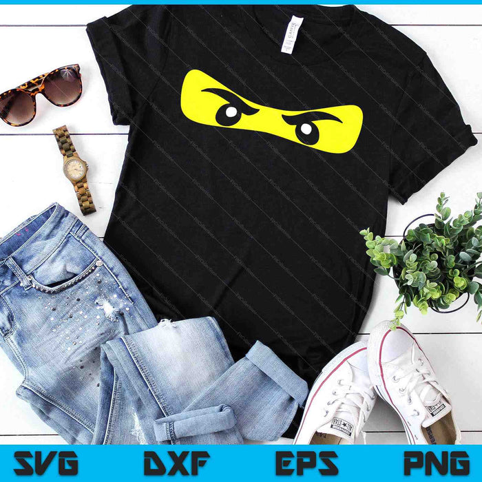 Ninja Eyes Funny Halloween Ninja Costume SVG PNG Digital Cutting Files Ninja Eyes Funny Halloween Ninja Costume SVG PNG Digital Cutting Files