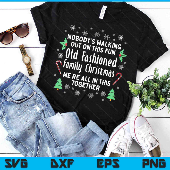 Old Fashioned Family Christmas Ugly Xmas SVG PNG Digital Printable Files Old Fashioned Family Christmas Ugly Xmas SVG PNG Digital Printable Files