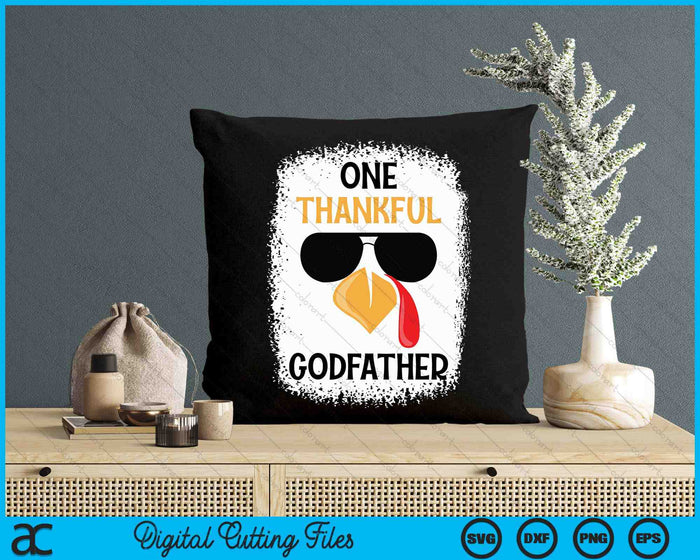 One Thankful Godfather Thanksgiving SVG PNG Digital Cutting File One Thankful Godfather Thanksgiving SVG PNG Digital Cutting File