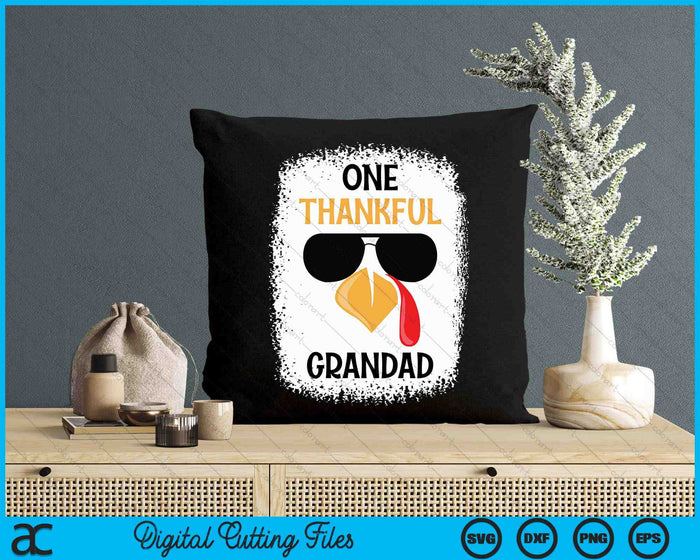 One Thankful Grandad Thanksgiving SVG PNG Digital Cutting File One Thankful Grandad Thanksgiving SVG PNG Digital Cutting File