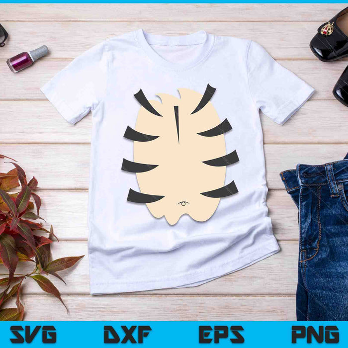 Orange Striped Tiger Halloween Costume Party SVG PNG Digital Cutting Files Orange Striped Tiger Halloween Costume Party SVG PNG Digital Cutting Files