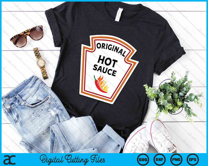 Original Hot Sauce Funny Group Condiments Halloween Costume SVG PNG Digital Cutting File Original Hot Sauce Funny Group Condiments Halloween Costume SVG PNG Digital Cutting File