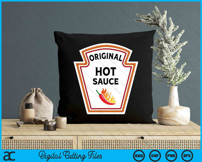 Original Hot Sauce Funny Group Condiments Halloween Costume SVG PNG Digital Cutting File Original Hot Sauce Funny Group Condiments Halloween Costume SVG PNG Digital Cutting File