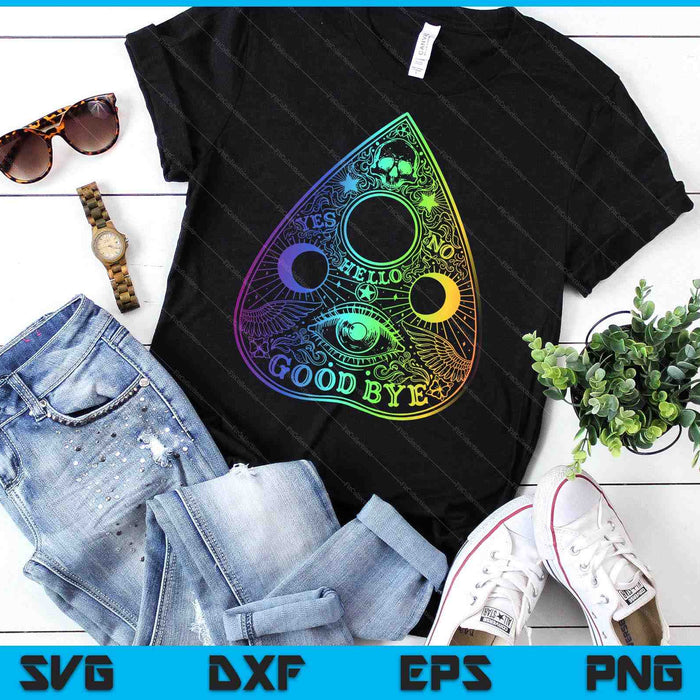 Ouija Board Planchette Gothic Paranormal Halloween SVG PNG Digital Cutting Files Ouija Board Planchette Gothic Paranormal Halloween SVG PNG Digital Cutting Files