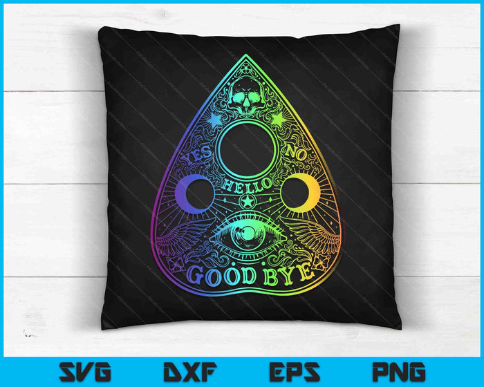 Ouija Board Planchette Gothic Paranormal Halloween SVG PNG Digital Cutting Files Ouija Board Planchette Gothic Paranormal Halloween SVG PNG Digital Cutting Files