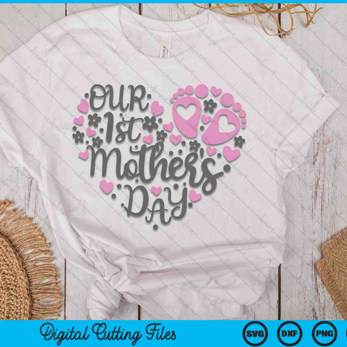 Our 1st Father's Day SVG PNG Digital Cutting Files Our 1st Father's Day SVG PNG Digital Cutting Files