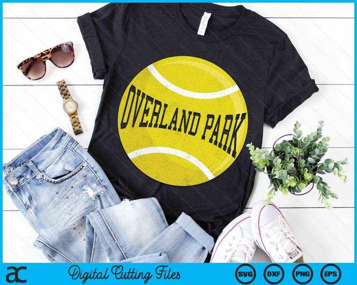 Overland Park Tennis Fan SVG PNG Digital Cutting Files Overland Park Tennis Fan SVG PNG Digital Cutting Files